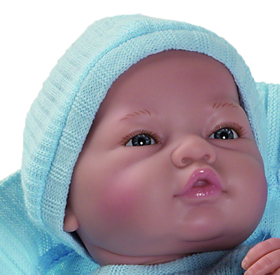 Кукла Бэби в голубом, 45 см.  